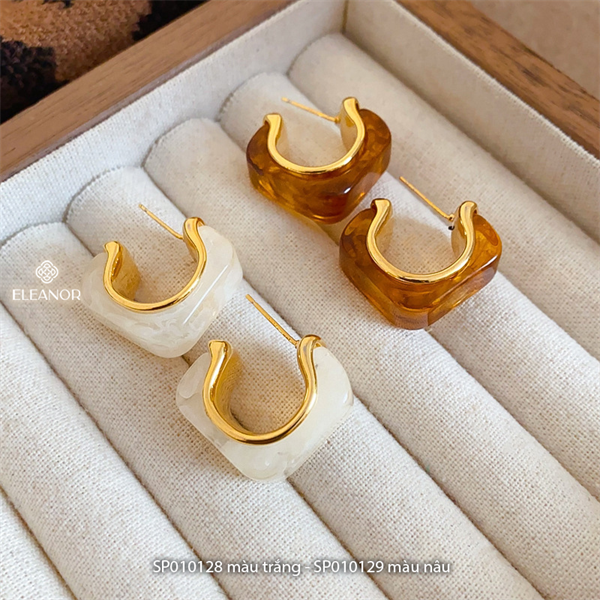  Bông tai - SP010128 trắng 