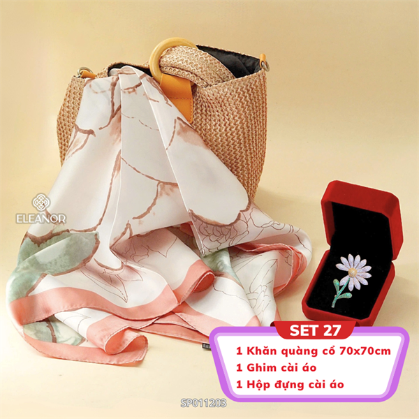  Set - SP011203 (Khăn 5586 + CA 10082 + Hộp 6784) 