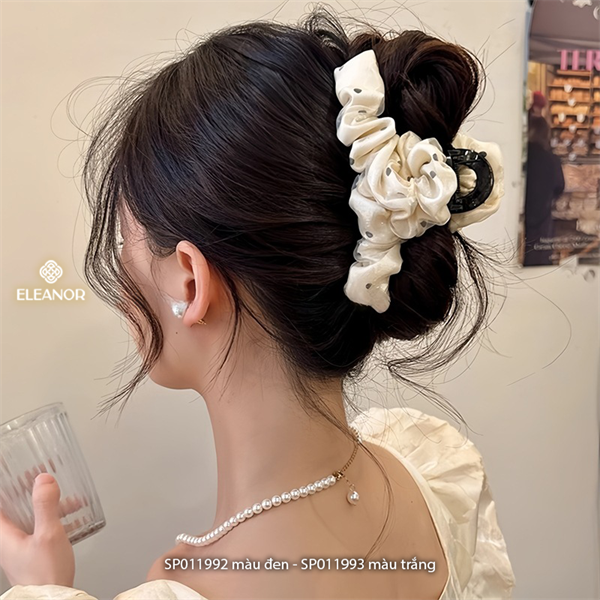  Kẹp tóc - SP011993 màu trắng 
