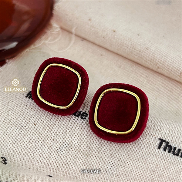  Bông tai - SP010935 màu đỏ 