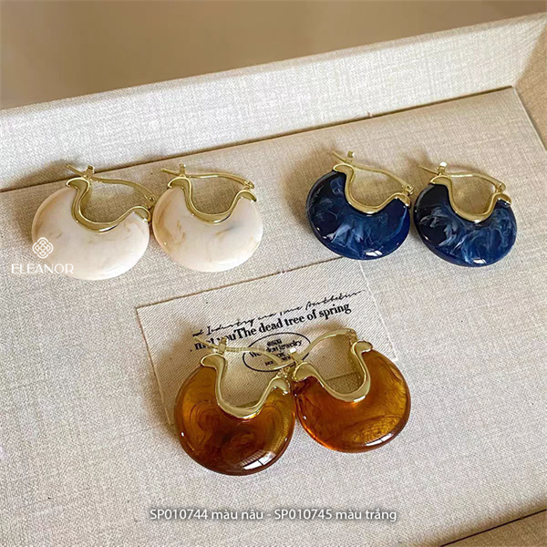  Bông tai - SP010745 trắng 