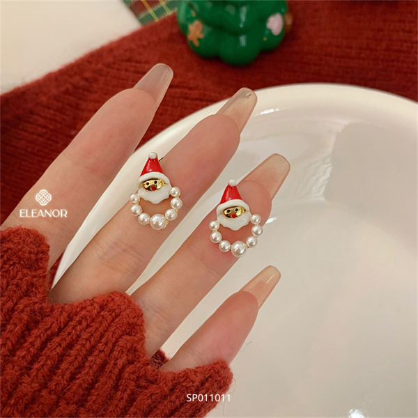  Bông tai - SP011011 ông già noel 