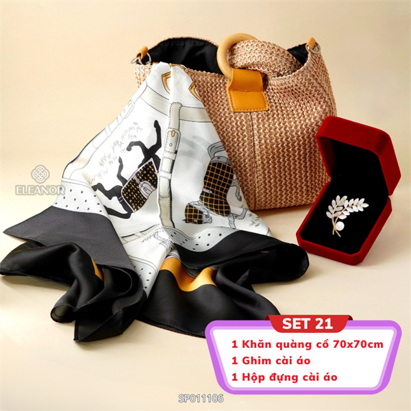  Set - SP011106 (Khăn 6915 + CA 5753 + Hộp 6784) 