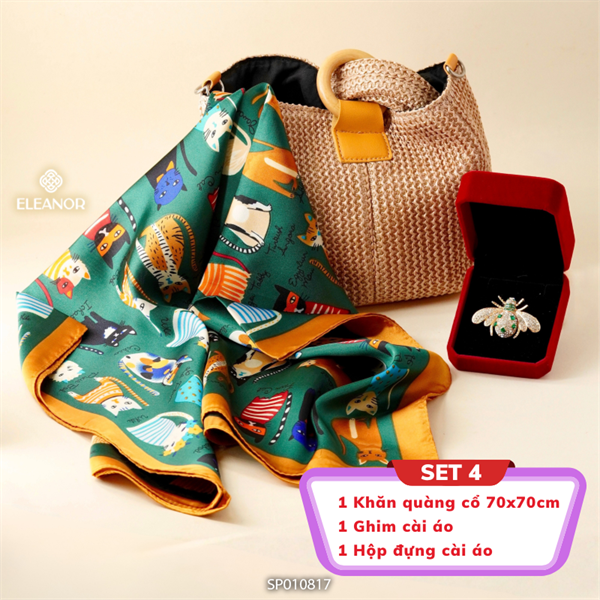  Set - SP010817 (Khăn 6917 + CA 10447 + Hộp 6784) 