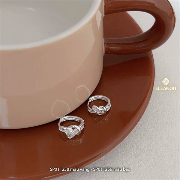  Bông tai - SP011259 màu bạc 