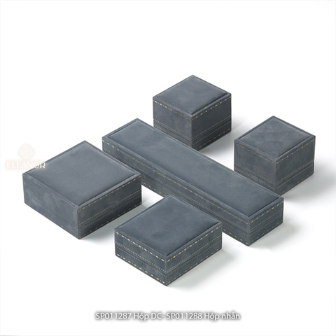  Hộp Quà tặng - SP011288 hộp nhẫn màu xám 