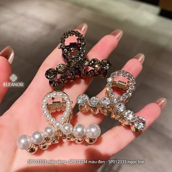  Kẹp tóc - SP012335 ngọc trai 