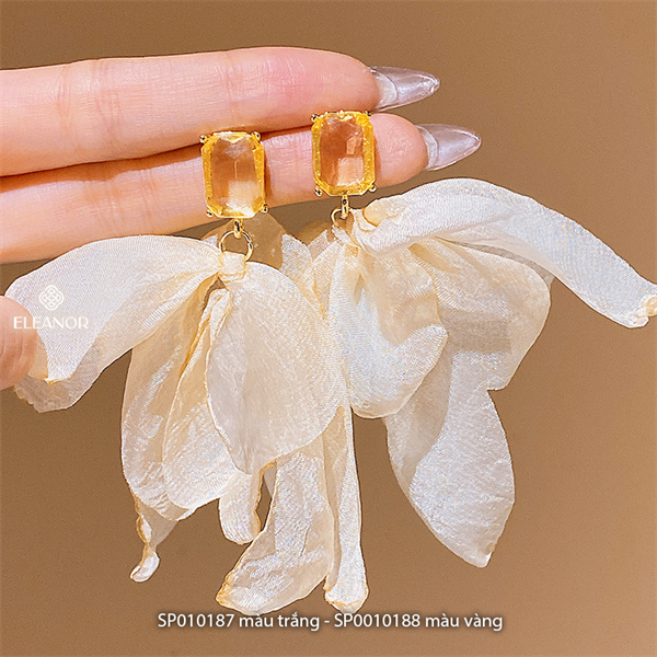  Bông tai - SP010187 trắng 