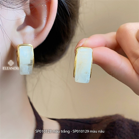  Bông tai - SP010128 trắng 