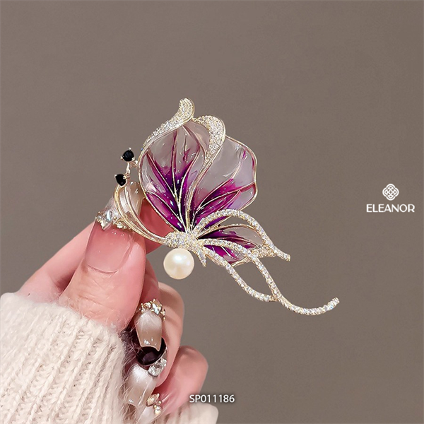  Cài áo - SP011186 màu tím 