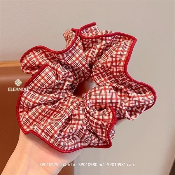  Cột tóc - SP010981 sọc caro 