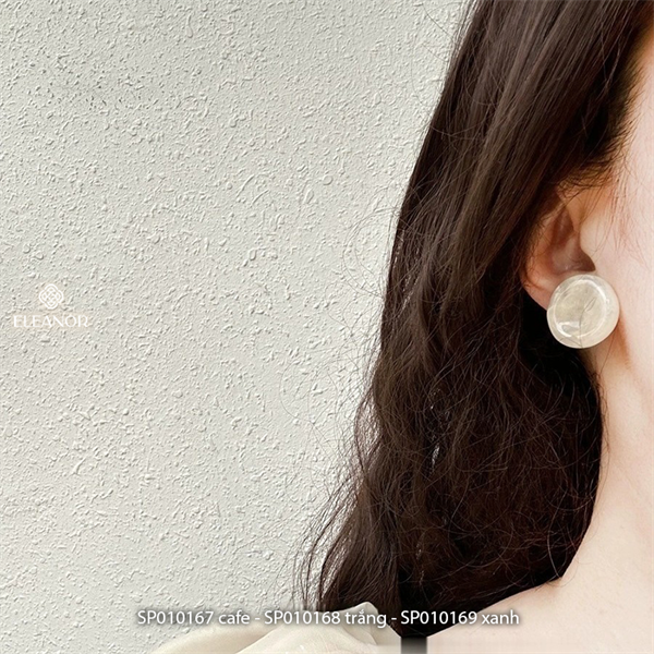  Bông tai - SP010168 trắng 