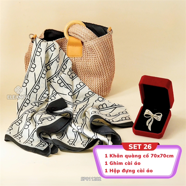  Set - SP011202 (Khăn 7399 + CA 5286 + Hộp 6784) 