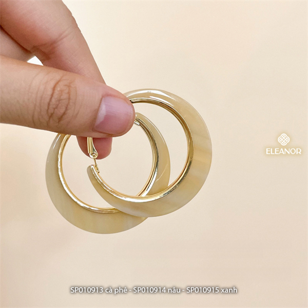  Bông tai - SP010913 màu cà phê 