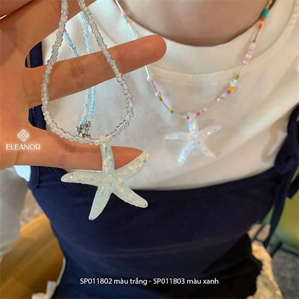  Dây chuyền - SP011803 màu xanh 