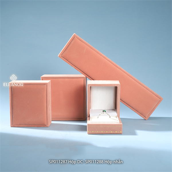  Hộp Quà tặng - SP011289 hộp dây chuyền màu hồng 