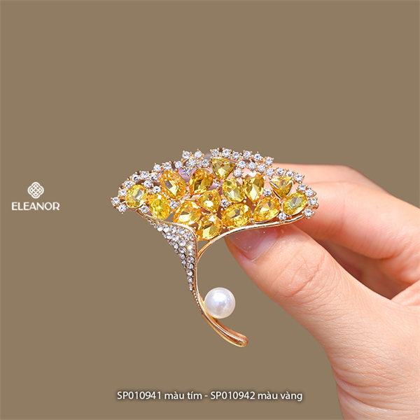  Cài áo - SP010942 màu vàng 