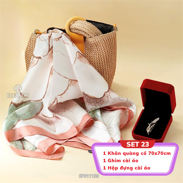  Set - SP011139 (Khăn 5586 + CA 8864 + Hộp 6784) 