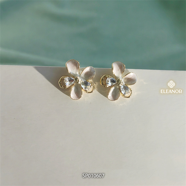  Bông tai - SP010607 năm cánh tròn 