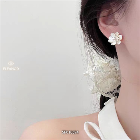  Bông tai - SP010694 trắng 