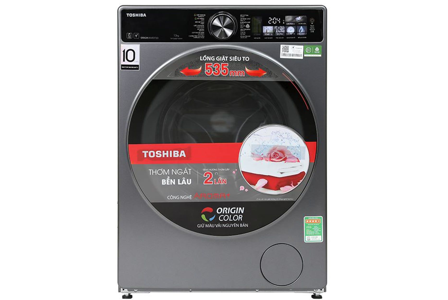 Máy giặt Toshiba Inverter 13 kg TW-T25BZP140MWV(MG)