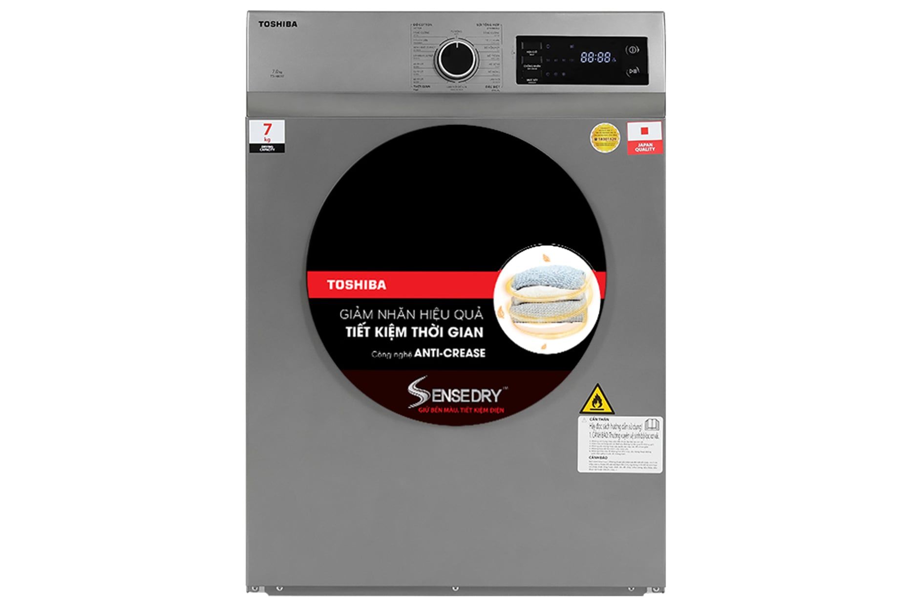Máy sấy thông hơi 7 kg Toshiba TD-H80SEV(SK)