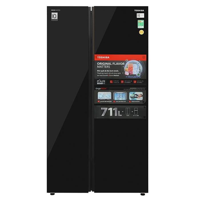 Tủ lạnh Toshiba Inverter 711 lít Side By Side GR RS905WIA-PGV(22)-XK