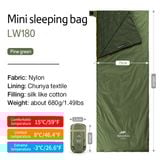Túi ngủ mini siêu nhẹ LW180 Naturehike NH21MSD09