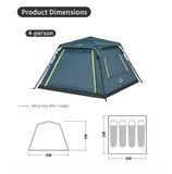 Lều cắm trại tự bung 4-6 người Naturehike CNK2650WS022