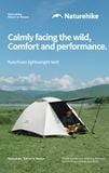 Lều cắm trại siêu nhẹ Cloud-Creek series Naturehike CNK2300ZP024