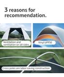 Lều cắm trại siêu nhẹ Cloud-Creek series Naturehike CNK2300ZP024