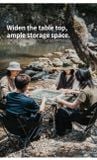 Bàn hợp kim nhôm dã ngoại gấp gọn Naturehike CNK2450JJ013