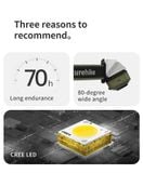 Đèn pin sạc Lithium đội đầu siêu sáng 500Lm Naturehike CNK2450ZM010