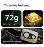 Đèn LED đội đầu chạy bộ sạc pin Naturehike CNK2450ZM015