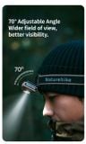 Đèn LED đội đầu chạy bộ sạc pin Naturehike CNK2450ZM015