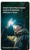 Đèn LED đội đầu chạy bộ sạc pin Naturehike CNK2450ZM015