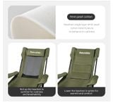 Ghế gấp gọn ngả lưng 3 cấp có gác chân Naturehike CNK2550JJ023