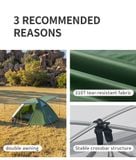 Lều cắm trại siêu nhẹ Bleik series Naturehike CNK2550WS038