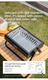 Bếp nướng than tiện dụng Naturehike CNK2650CF011