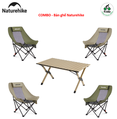  COMBO - Bàn ghế Naturehike 