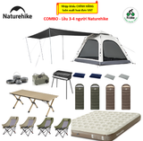 COMBO - Lều 3-4 người Naturehike