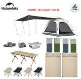 COMBO - Lều 3-4 người Naturehike