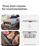 Bếp nướng than hoa gấp gọn Glamping NatureHike NH20CJ006