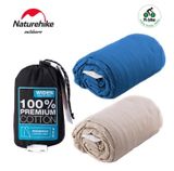 Túi ngủ mỏng cotton phù hợp mùa Hè-Thu du lịch dã ngoại ngủ trưa văn phòng Naturehike NH15S012-E
