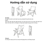 Ghế cắm trại gấp gọn cao cấp L04 Naturehike CNK2300JJ018