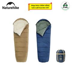  Túi ngủ cotton Mummy có mũ trùm đầu Naturehike CNK2300SD014 