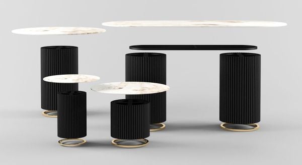 Bàn ăn XDAILY - Moon dining table