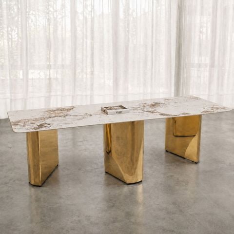 bàn ăn xdaily, wedge table