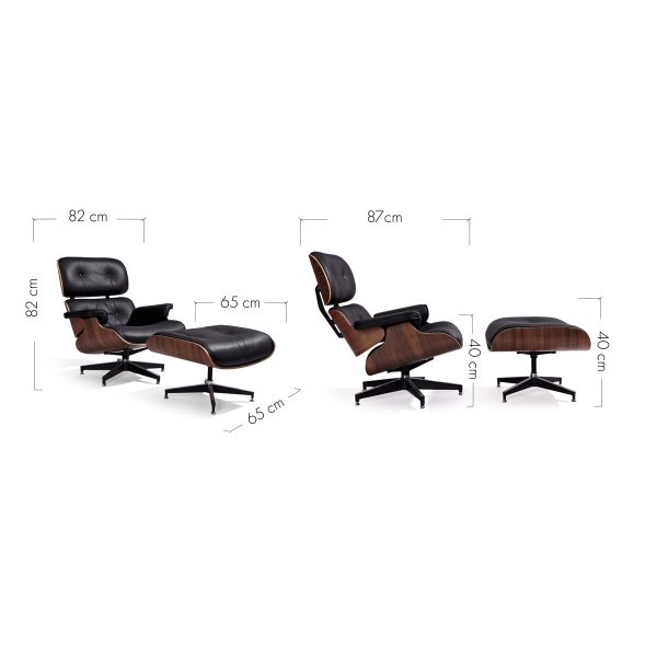 Ghế thư giãn XDAILY | EAMES lounge chair