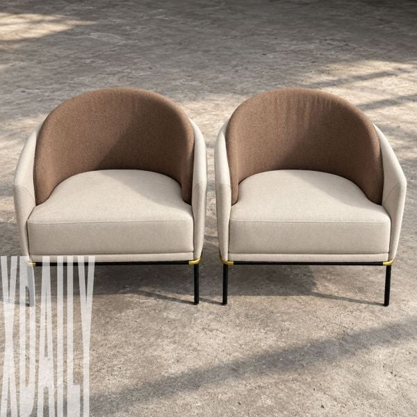 Ghế thư giãn XDAILY - FIL NOIR ARM chair